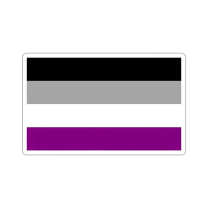 Asexual Pride Flag STICKER Vinyl Die-Cut Decal - The Sticker Space