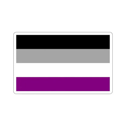 Asexual Pride Flag STICKER Vinyl Die-Cut Decal - The Sticker Space