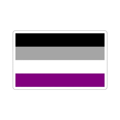 Asexual Pride Flag STICKER Vinyl Die-Cut Decal - The Sticker Space