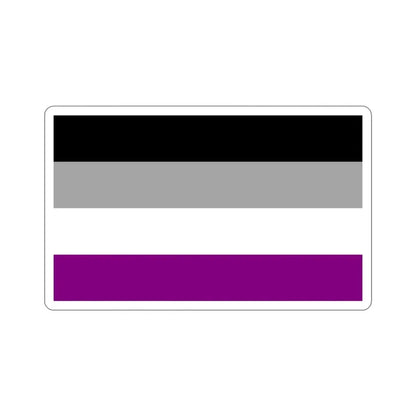 Asexual Pride Flag STICKER Vinyl Die-Cut Decal - The Sticker Space