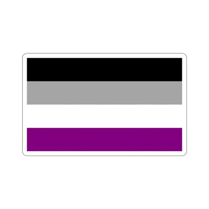 Asexual Pride Flag STICKER Vinyl Die-Cut Decal - The Sticker Space