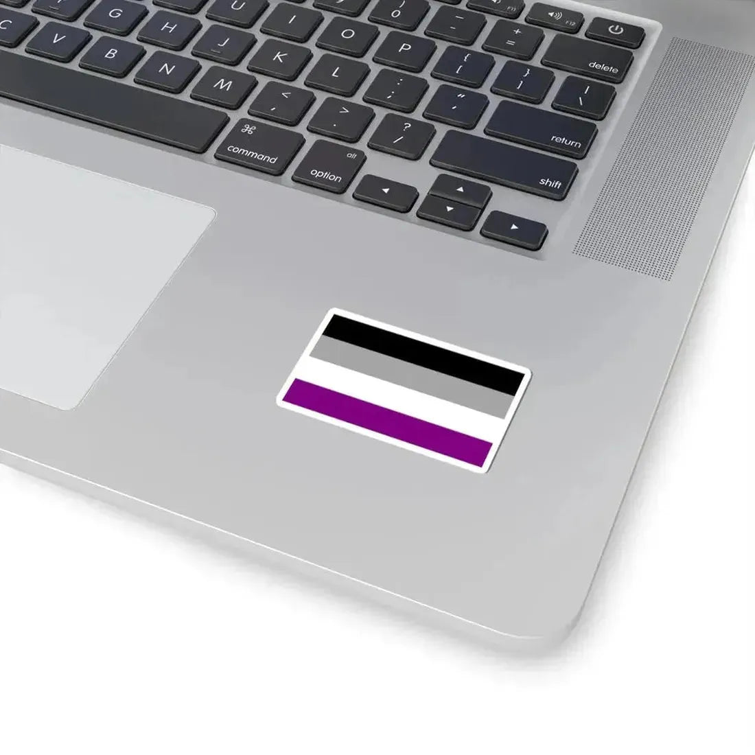 Asexual Pride Flag - STICKER Vinyl Kiss-Cut Decal - The Sticker Space