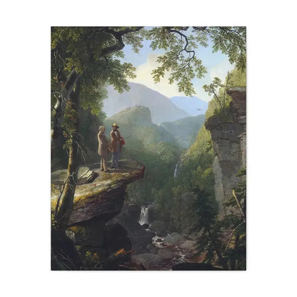 Asher Brown Durand (1796-1886) Kindred Spirits 1849 - Canvas Wall Art 24″ x 30″ 1.25" - The Sticker Space
