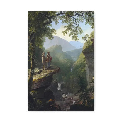 Asher Brown Durand (1796-1886) Kindred Spirits 1849 - Canvas Wall Art - The Sticker Space