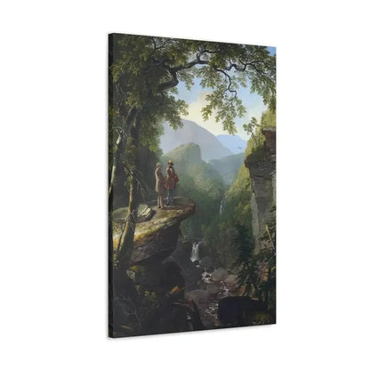Asher Brown Durand (1796-1886) Kindred Spirits 1849 - Canvas Wall Art - The Sticker Space