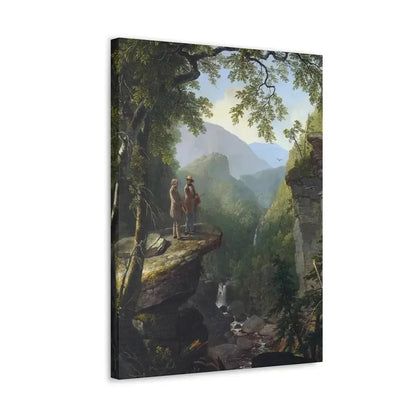 Asher Brown Durand (1796-1886) Kindred Spirits 1849 - Canvas Wall Art - The Sticker Space