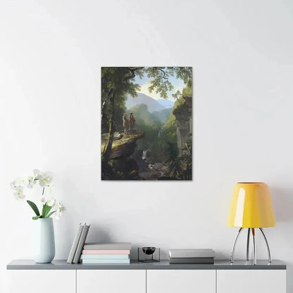 Asher Brown Durand (1796-1886) Kindred Spirits 1849 - Canvas Wall Art - The Sticker Space