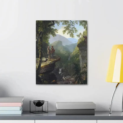 Asher Brown Durand (1796-1886) Kindred Spirits 1849 - Canvas Wall Art - The Sticker Space