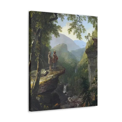 Asher Brown Durand (1796-1886) Kindred Spirits 1849 - Canvas Wall Art - The Sticker Space