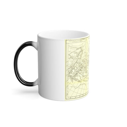 Asia - Carte Generale des Decouvertes (1892) (Map) Color Changing Mug 11oz-11oz-The Sticker Space