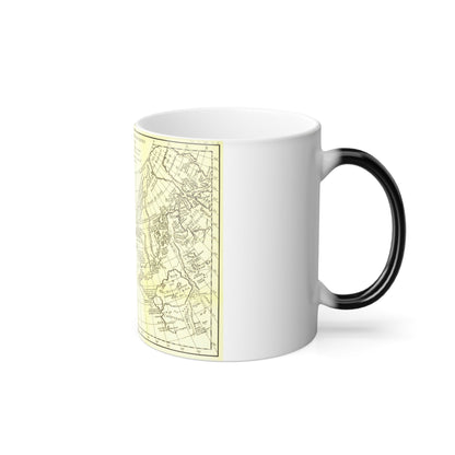 Asia - Carte Generale des Decouvertes (1892) (Map) Color Changing Mug 11oz-11oz-The Sticker Space