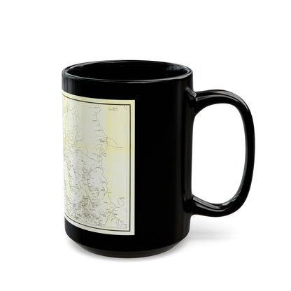 Asia - Luzon, Theatre of Military Operations (1899) (Map) Black Coffee Mug-The Sticker Space