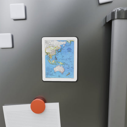 Asia-Pacific (1989) (Map) Refrigerator Magnet-The Sticker Space