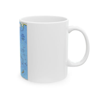 Asia-Pacific (1989) (Map) White Coffee Mug-The Sticker Space