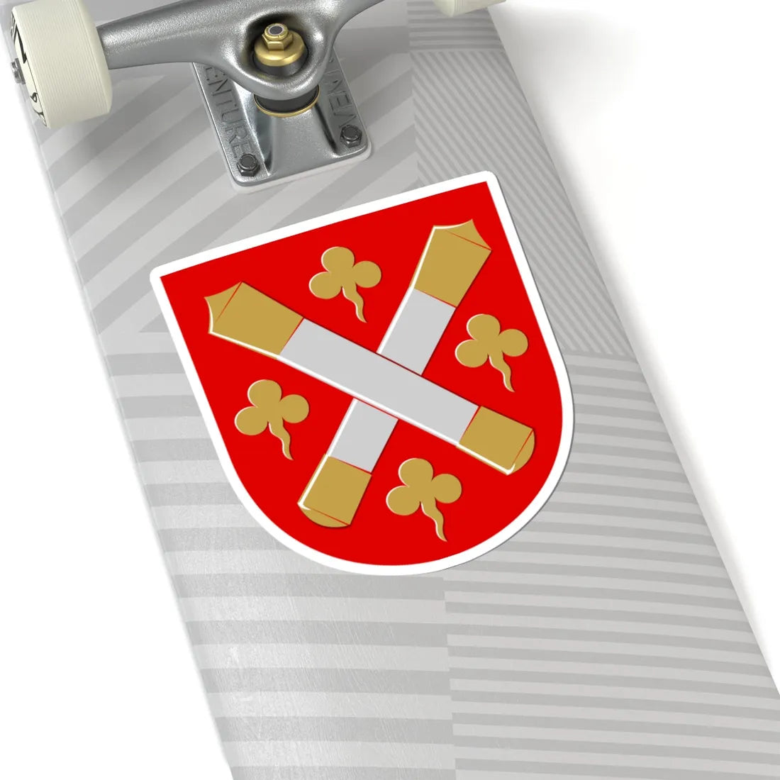 Askainen.vaakuna (Finland) (Coat of Arms) STICKER Vinyl Kiss-Cut Decal - The Sticker Space