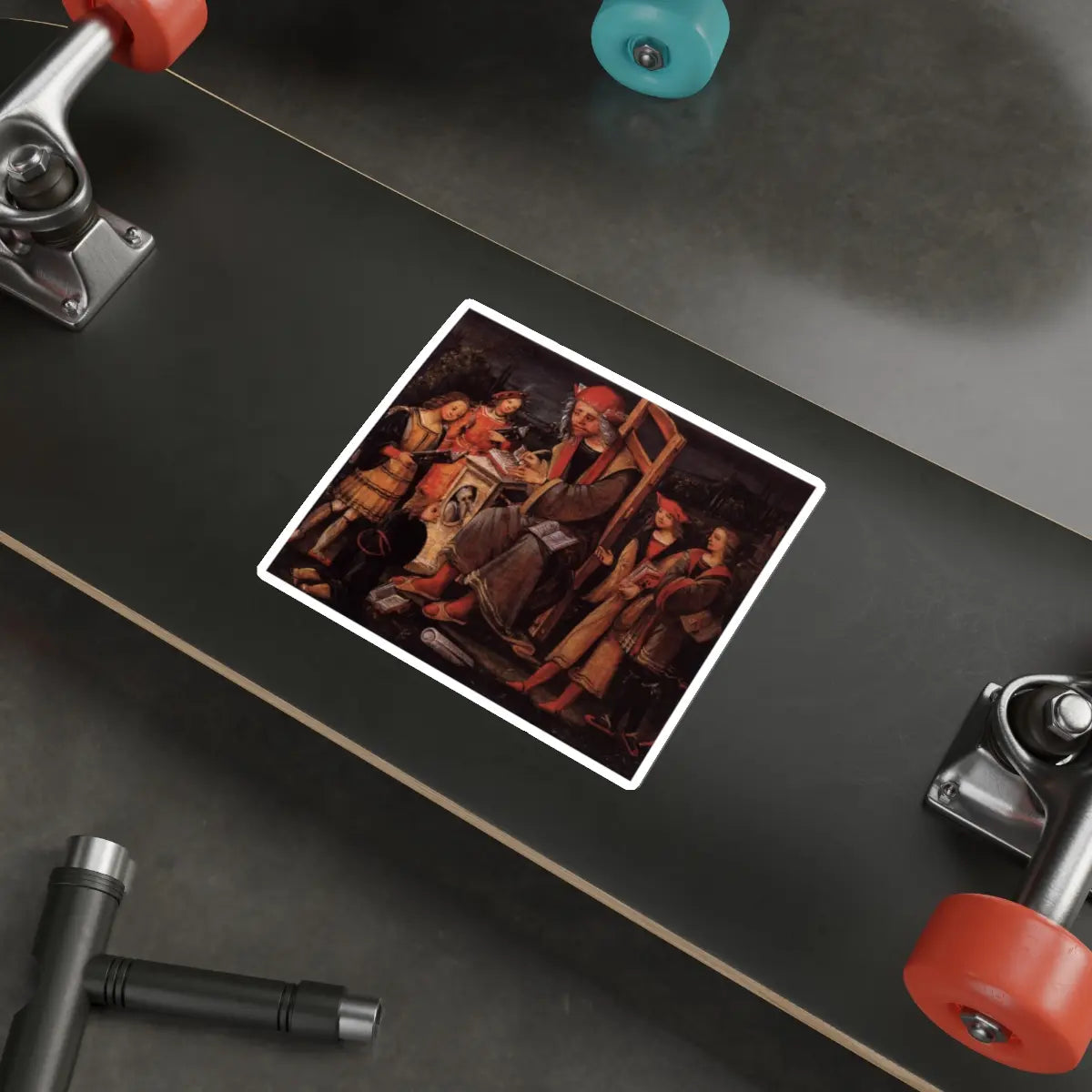 SKU:32203150618589804321 Sticker types:White Shape:Die-Cut Sizes:6" × 6"
