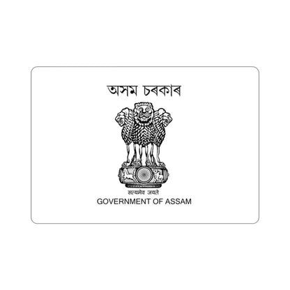Assam Flag (India) STICKER Vinyl Die-Cut Decal 2 Inch - The Sticker Space