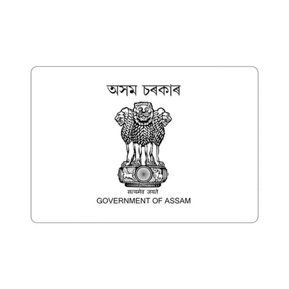 Assam Flag (India) STICKER Vinyl Die-Cut Decal - The Sticker Space