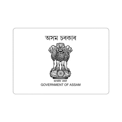 Assam Flag (India) STICKER Vinyl Die-Cut Decal - The Sticker Space