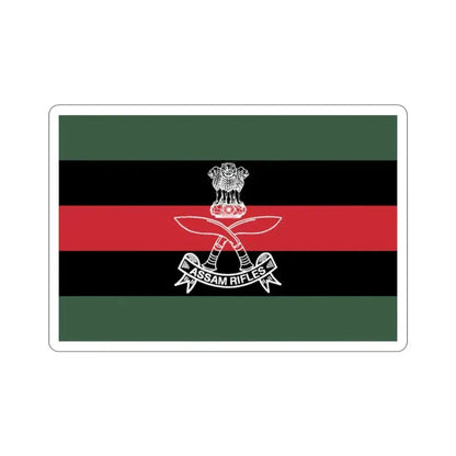 Assam Rifles Flag (India) STICKER Vinyl Die-Cut Decal 2 Inch - The Sticker Space