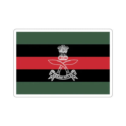 Assam Rifles Flag (India) STICKER Vinyl Die-Cut Decal 2 Inch - The Sticker Space