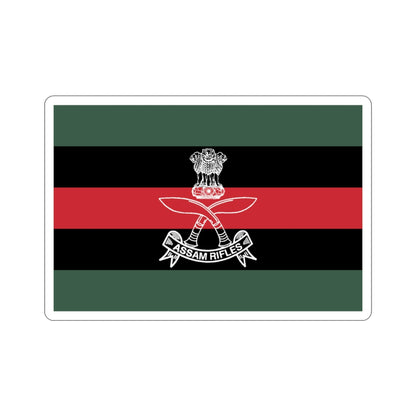 Assam Rifles Flag (India) STICKER Vinyl Die-Cut Decal-3 Inch-The Sticker Space