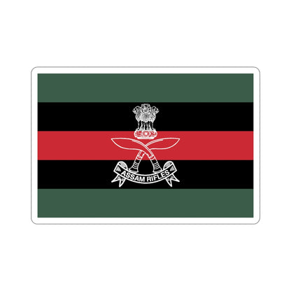 Assam Rifles Flag (India) STICKER Vinyl Die-Cut Decal-5 Inch-The Sticker Space