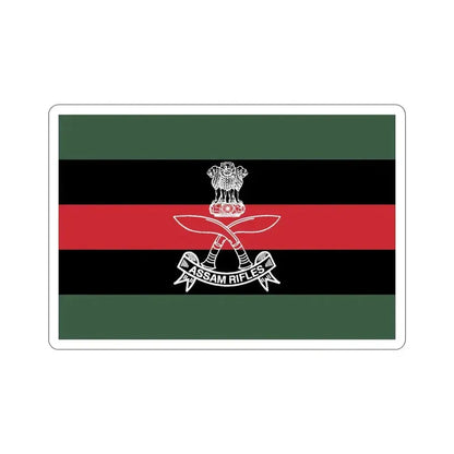 Assam Rifles Flag (India) STICKER Vinyl Die-Cut Decal 5 Inch - The Sticker Space