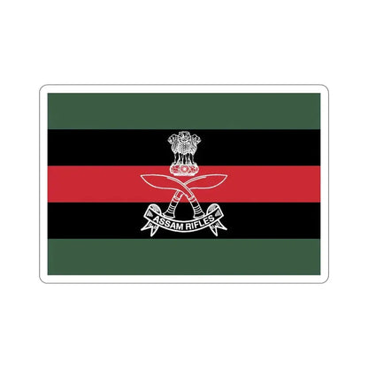 Assam Rifles Flag (India) STICKER Vinyl Die-Cut Decal 6 Inch - The Sticker Space
