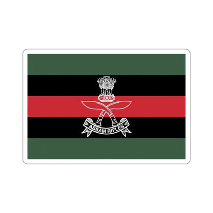 Assam Rifles Flag (India) STICKER Vinyl Die-Cut Decal 6 Inch - The Sticker Space