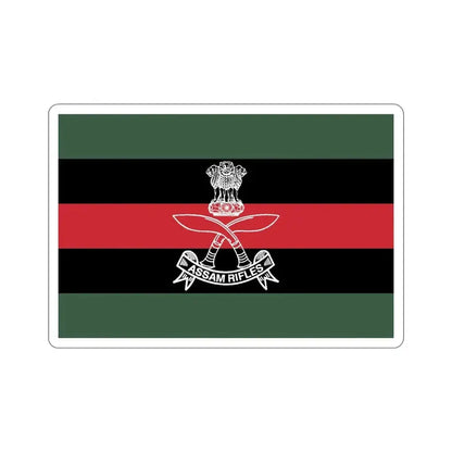 Assam Rifles Flag (India) STICKER Vinyl Die-Cut Decal - The Sticker Space