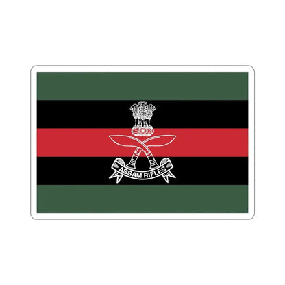 Assam Rifles Flag (India) STICKER Vinyl Die-Cut Decal - The Sticker Space