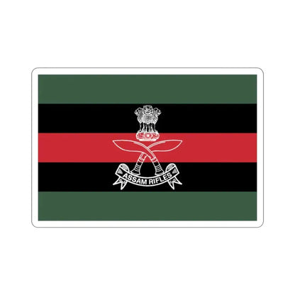 Assam Rifles Flag (India) STICKER Vinyl Die-Cut Decal - The Sticker Space