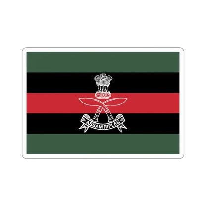 Assam Rifles Flag (India) STICKER Vinyl Die-Cut Decal - The Sticker Space