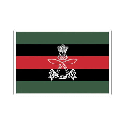 Assam Rifles Flag (India) STICKER Vinyl Die-Cut Decal - The Sticker Space