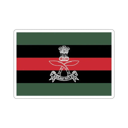 Assam Rifles Flag (India) STICKER Vinyl Die-Cut Decal - The Sticker Space
