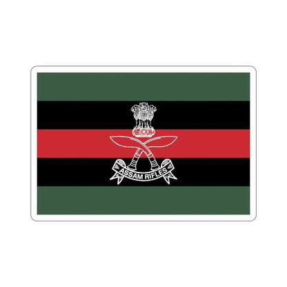 Assam Rifles Flag (India) STICKER Vinyl Die-Cut Decal - The Sticker Space