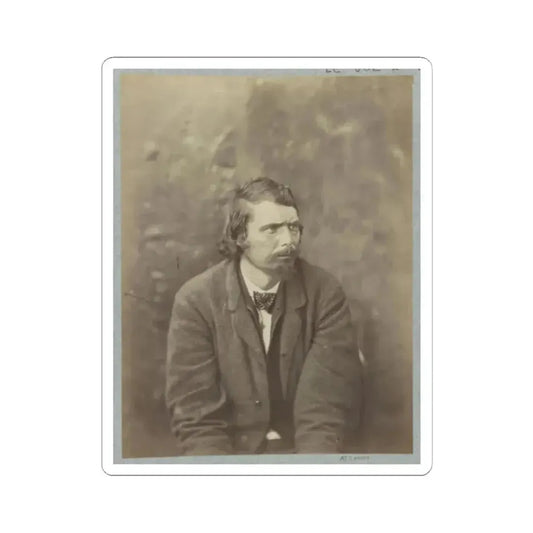 Assasination of President Lincoln, George A. Atzerolt I.E. Atzerodt, One of the Conspirators (U.S. Civil War) STICKER Vinyl Kiss-Cut Decal 2 Inch White - The Sticker Space