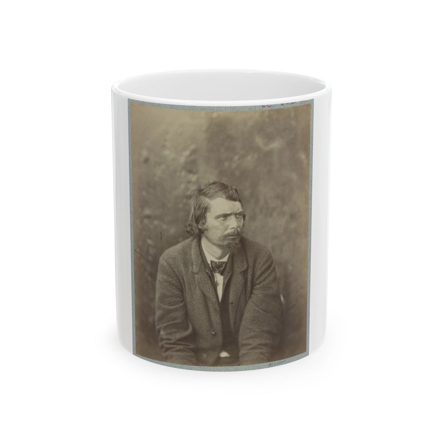 Assasination Of President Lincoln, George A. Atzerolt I.E. Atzerodt, One Of The Conspirators (U.S. Civil War) White Coffee Mug