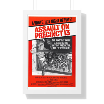 ASSAULT ON PRECINCT 13 1976 - Framed Movie Poster-16″ x 24″-The Sticker Space