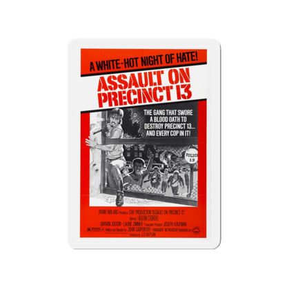 ASSAULT ON PRECINCT 13 1976 Movie Poster - Die-Cut Magnet-2" x 2"-The Sticker Space