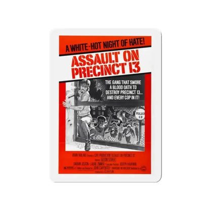 ASSAULT ON PRECINCT 13 1976 Movie Poster - Refrigerator Magnet - The Sticker Space