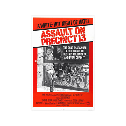 ASSAULT ON PRECINCT 13 1976 - Paper Movie Poster-12″ x 18″ (Vertical)-The Sticker Space