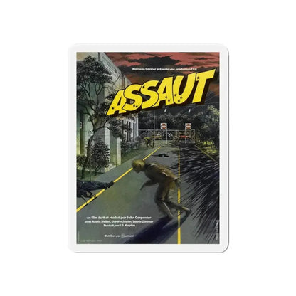 ASSAULT ON PRECINCT 13 (FRENCH) 1976 Movie Poster - Refrigerator Magnet - The Sticker Space