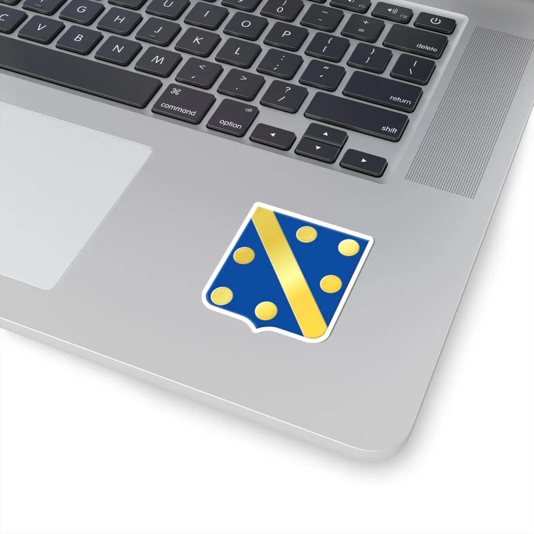 Assesse wapen (Belgium) (Coat of Arms) STICKER Vinyl Kiss-Cut Decal - The Sticker Space