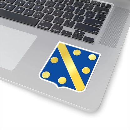 Assesse wapen (Belgium) (Coat of Arms) STICKER Vinyl Kiss-Cut Decal - The Sticker Space