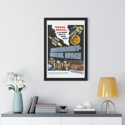 ASSIGNMENT OUTER SPACE 1960 - Framed Movie Poster-The Sticker Space