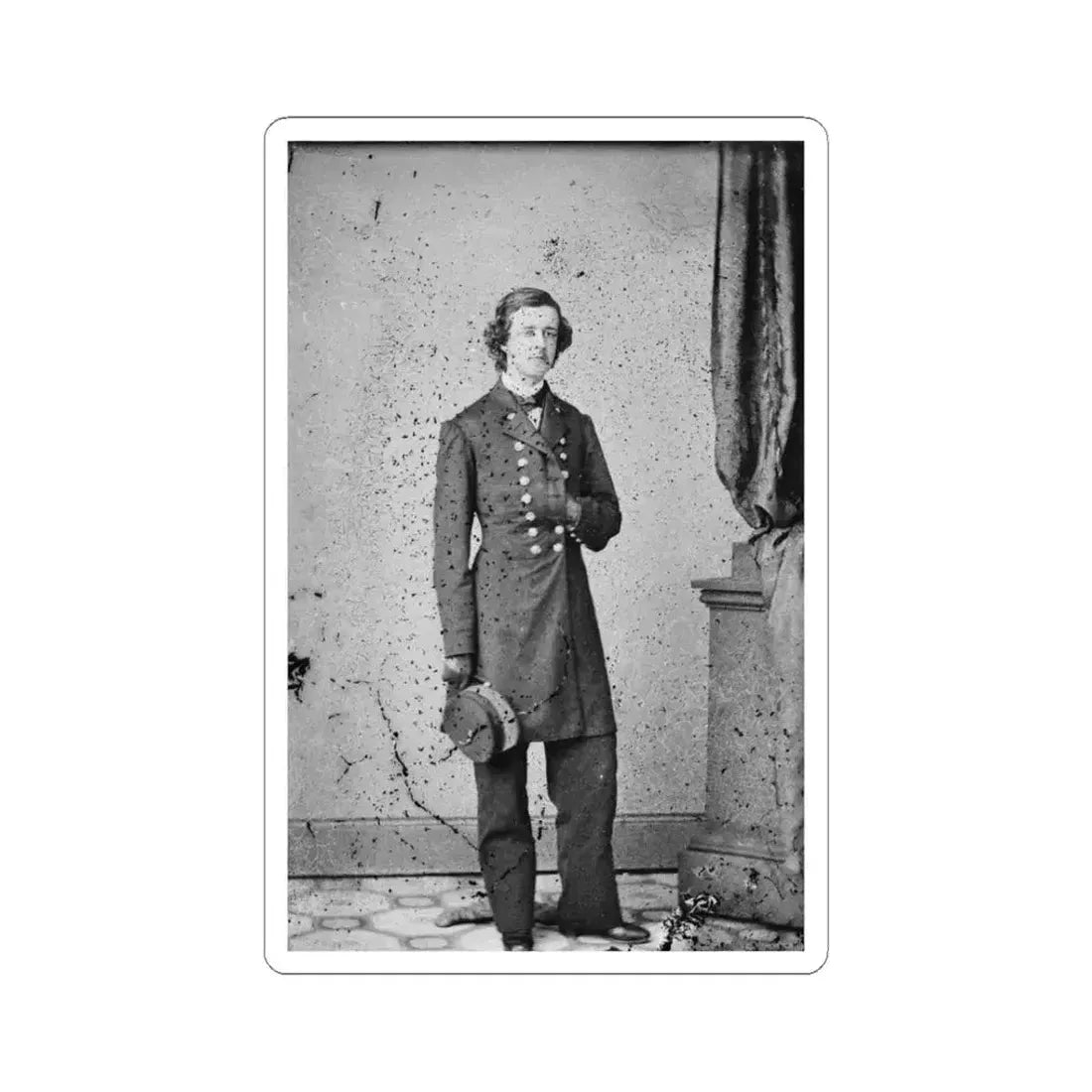 Assist. Engineer  H.P. Gregory, Usn(2) (U.S. Civil War) STICKER Vinyl Kiss-Cut Decal 3 Inch White - The Sticker Space