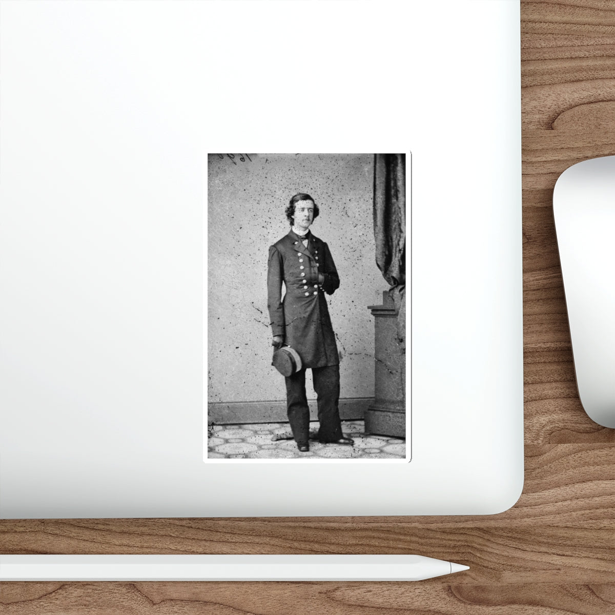 Assist. Engineer H.P. Gregory, Usn (U.S. Civil War) STICKER Vinyl Die-Cut Decal-The Sticker Space