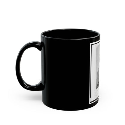 Assistant Adjunct General Temple Clark, Union Officer, Half-Length Portrait, Facing Right (U.S. Civil War) Black Coffee Mug